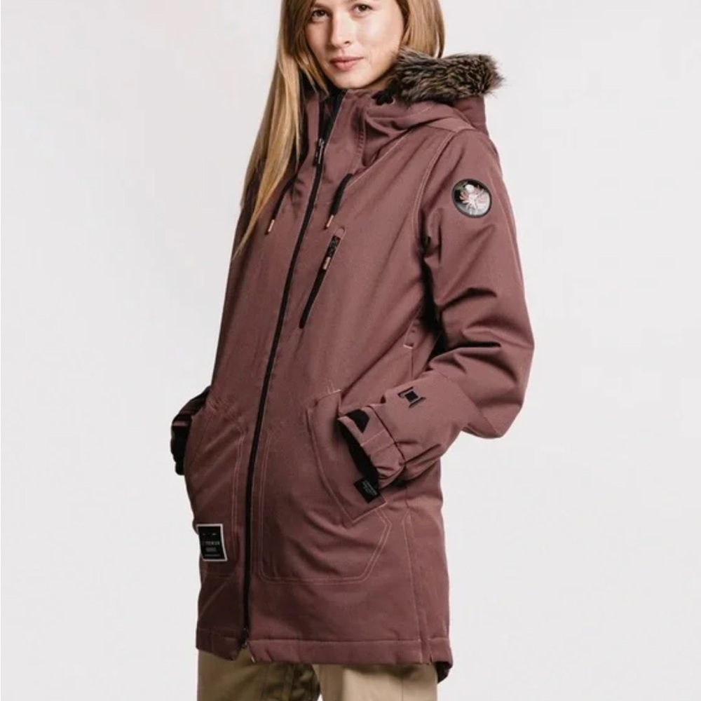 L1 Premium Goods Fairbanks Women’s Snowboarding Jacket Size Large Rose